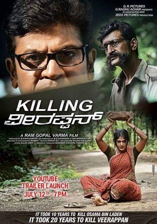 Killing Veerappan (2016) Hindi Dubbed Movie 720p | 480p HDRip 1.2GB – 400MB