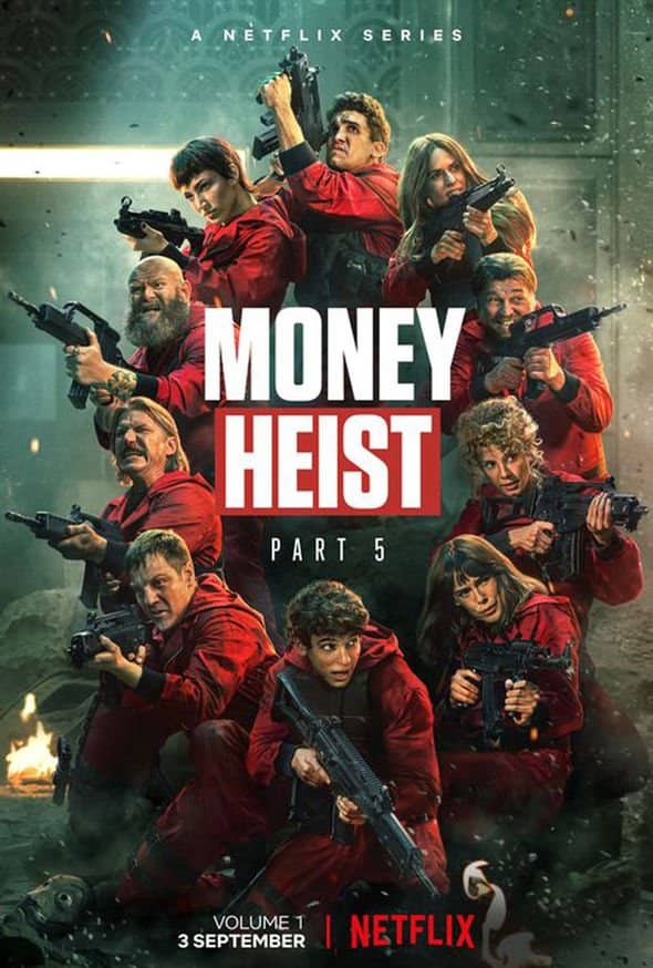 Money Heist Season 5 Vol 2 (2021) 720p HEVC WEB-HDRip Hindi Dual Audio [EP 6 to 10]