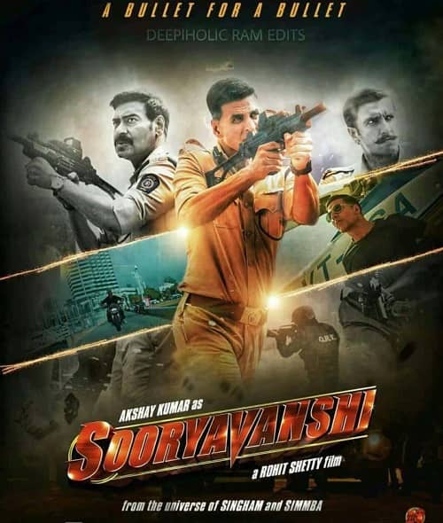 Sooryavanshi Full Movie (2021) Hindi 400MB 480p pDVDRip Download