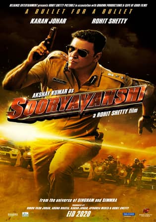 Sooryavanshi (2021) Hindi 1080p | 720p 10-Bit HEVC WEB-HDRip 2.1GB | 1.1GB